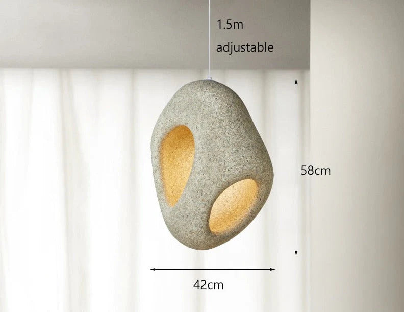 Thalira Modern Creative LED Pendant Lamp Wabi Sabi