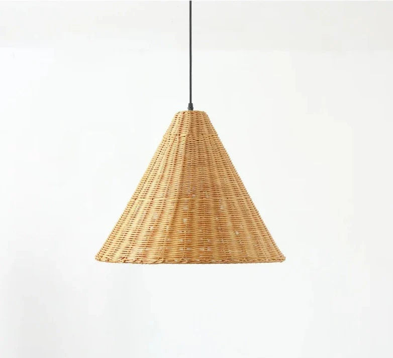 Aurethia Scandinavian LED Pendant Lamp Made of Bamboo