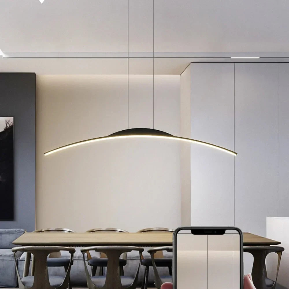 Ethirelle Modern LED Pendant Light for Dining Room, Kitchen, and Living Room