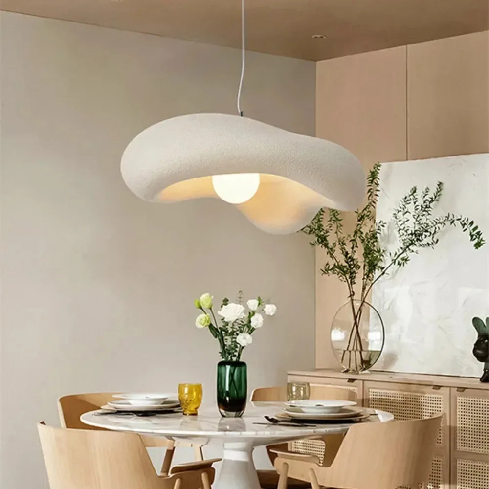Melistara Wabi Sabi Nordic LED Pendant Lamp for Bedroom, Dining Table, and Café