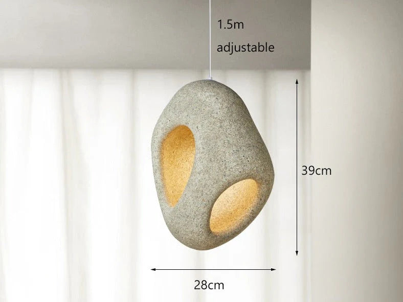 Thalira Modern Creative LED Pendant Lamp Wabi Sabi