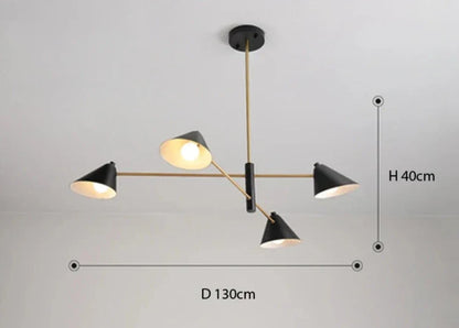 Caelina Scandinavian Art Pendant Lamp for Dining Room