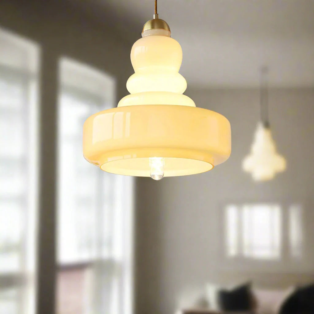 Astraea Vintage Glass Pendant Lamp