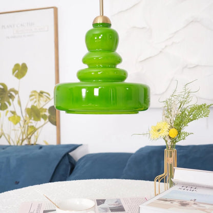 Astraea Vintage Glass Pendant Lamp