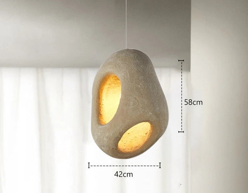 Thalira Modern Creative LED Pendant Lamp Wabi Sabi