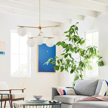 Calista Luxury Brass Chandelier