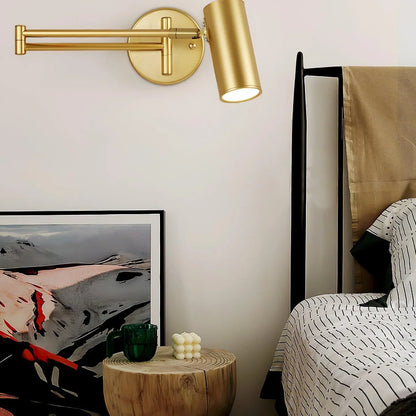 Marena Adjustable Modern Metal Wall Lamp