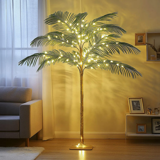 The Twinkling Palm Tree by Casa Solaro™