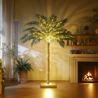 The Twinkling Palm Tree by Casa Solaro™