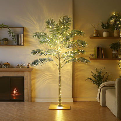 The Twinkling Palm Tree by Casa Solaro™