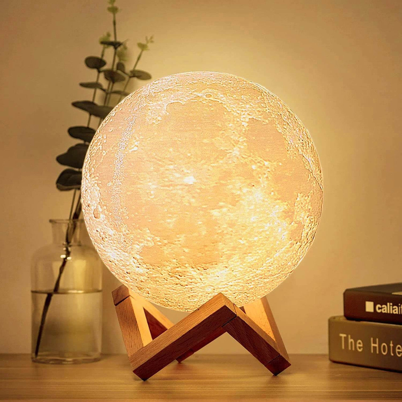 Twinkling Tree Moon Lamp by Casa Solaro™