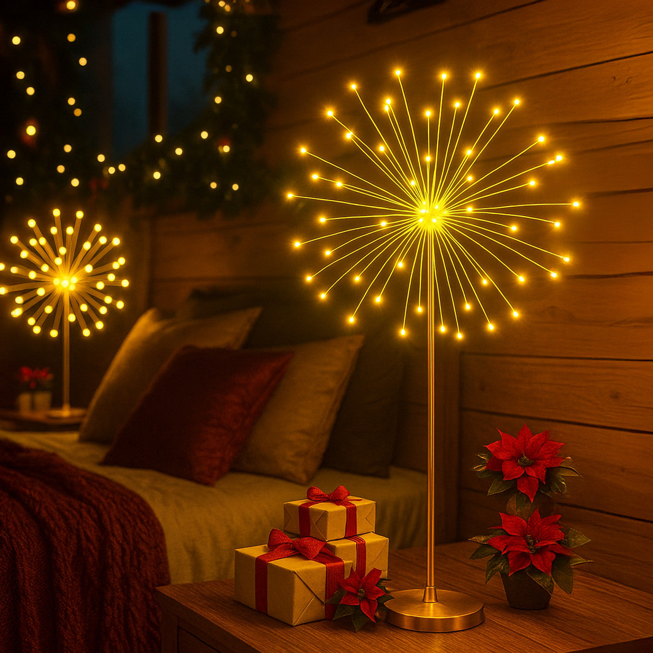 Twinkling Tree Sparkling Starburst by Casa Solaro™