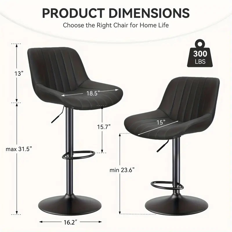 Leather Barstool