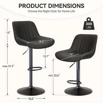 Leather Barstool