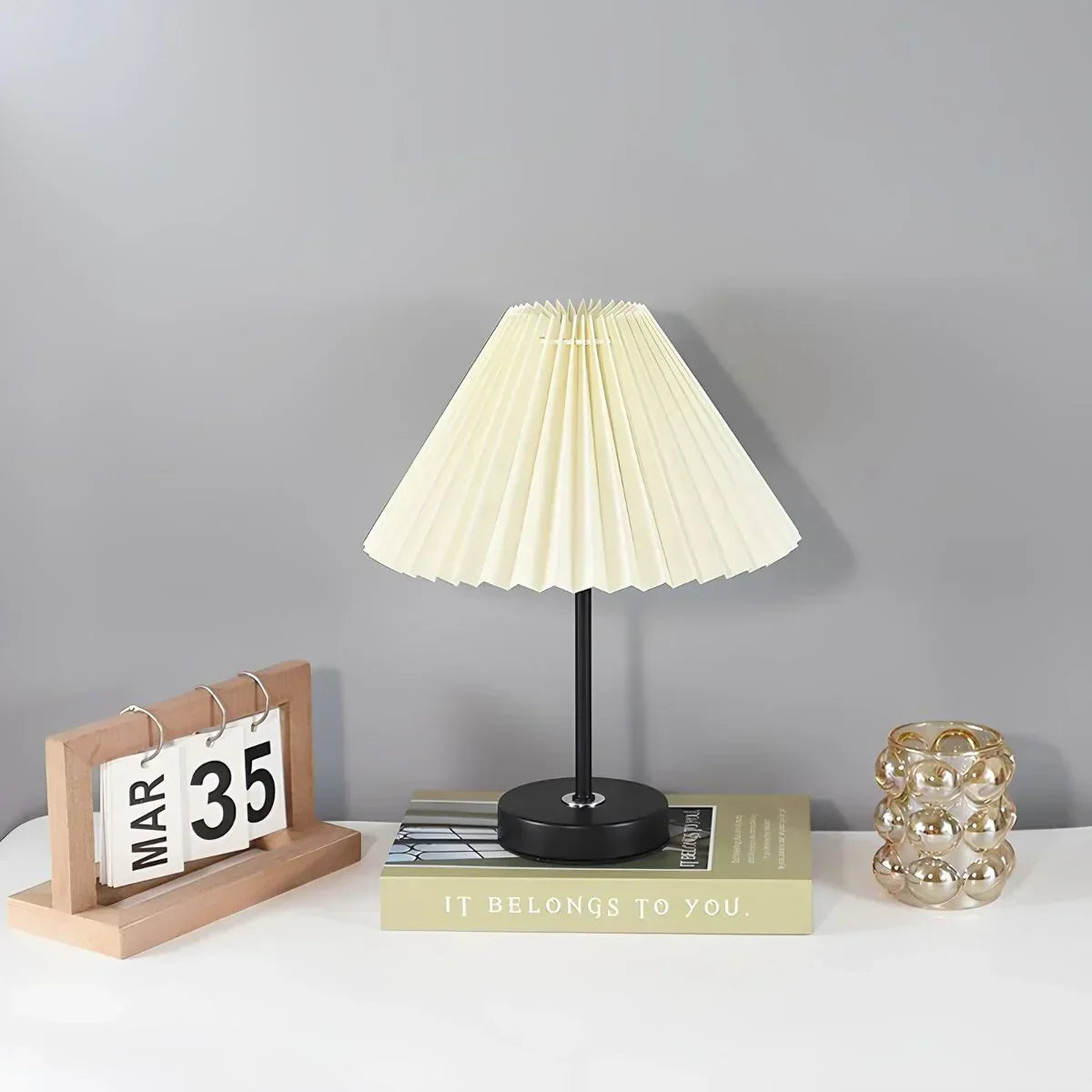 Linen Cap Table Lamp