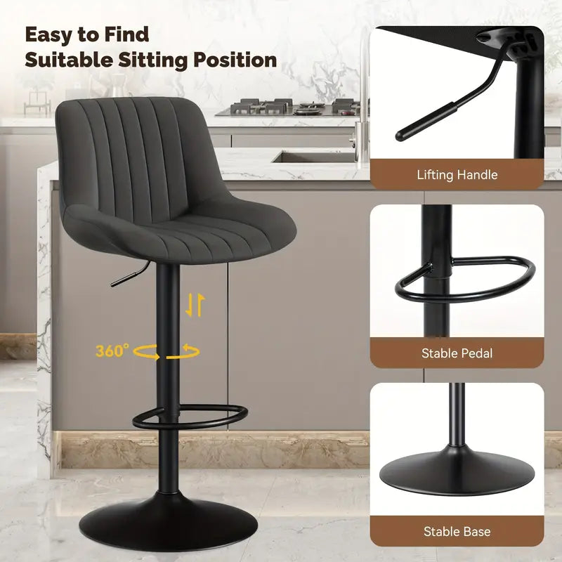 Leather Barstool