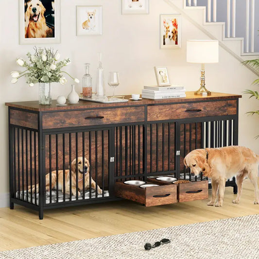 Heavy Duty Wooden Kennel