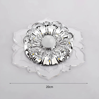 Mirella Elegant Crystal LED Ceiling Lamp with Modern Design