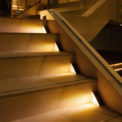 Solar Powered Stair Lights (Set of 6)