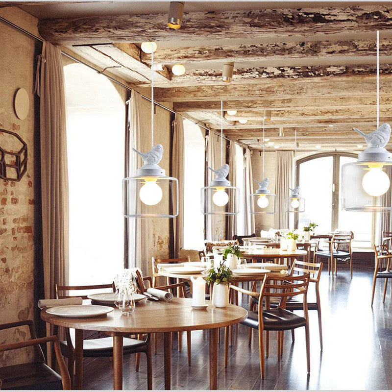 Solaria Elegant Bird Pendant Lamp