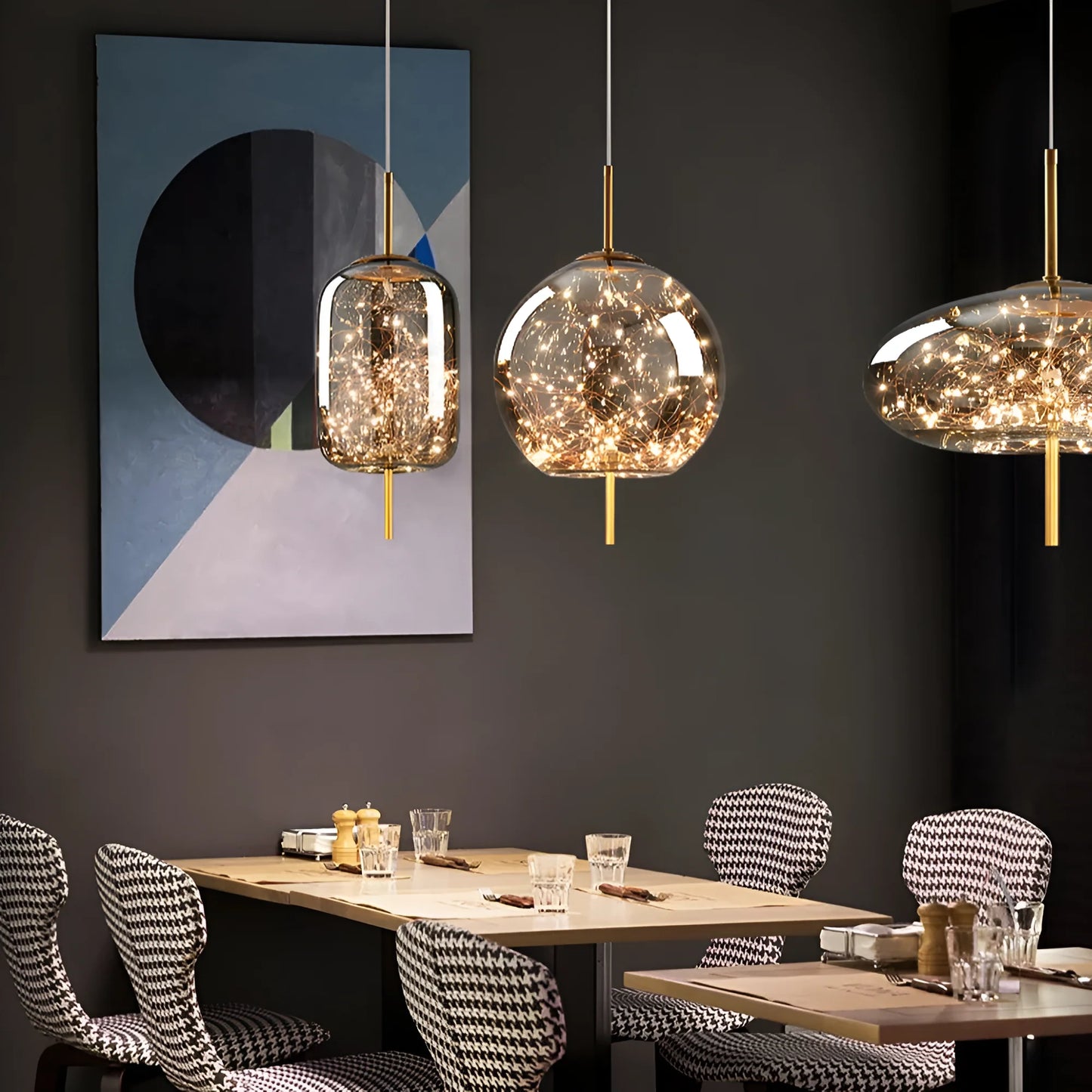 Aureth Glass Nordic Luxury Pendant Lamp