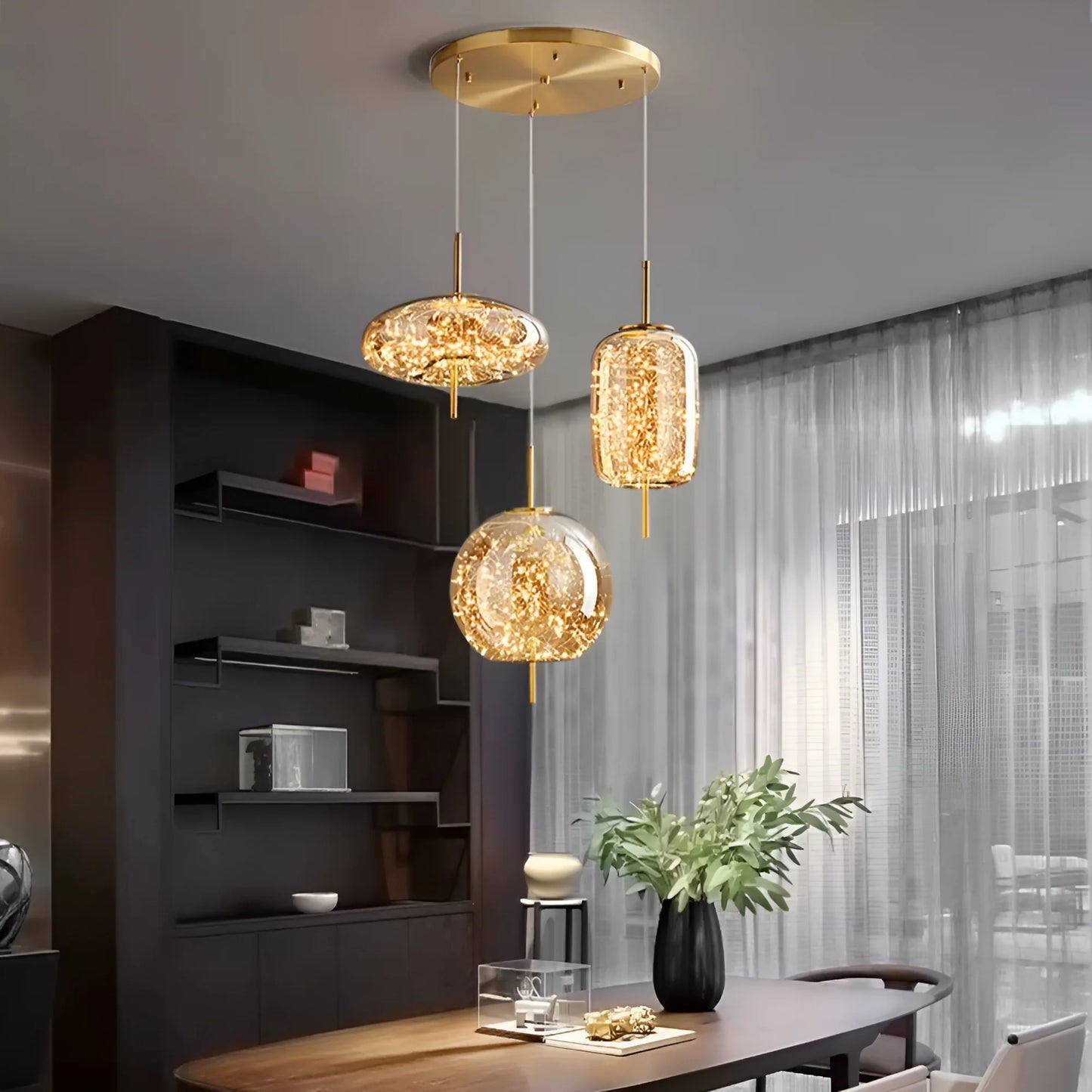 Aureth Glass Nordic Luxury Pendant Lamp