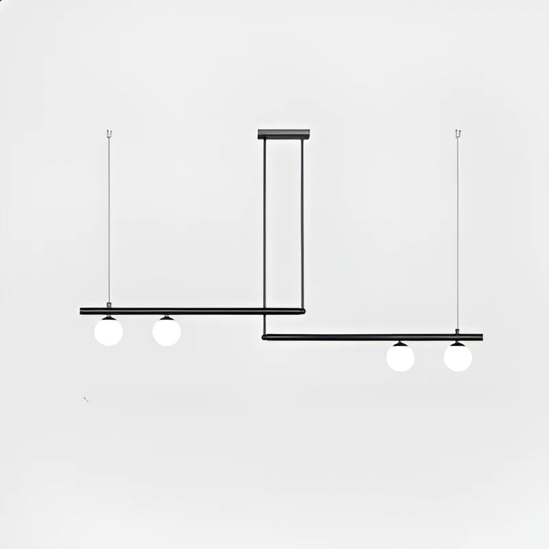 Altana Nordic Glass Linear Luxury Pendant Lamp
