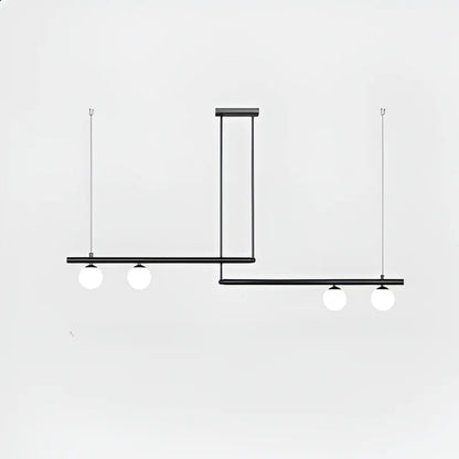 Altana Nordic Glass Linear Luxury Pendant Lamp
