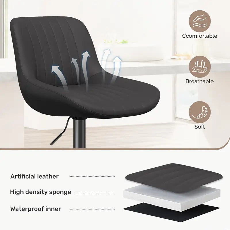 Leather Barstool