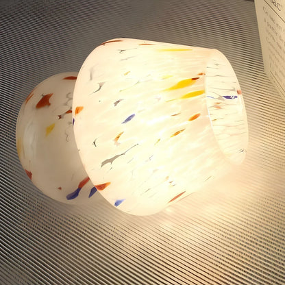 Hand-Blown Glass Lamp