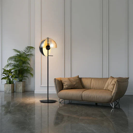 Neralith Glass Floor Lamp