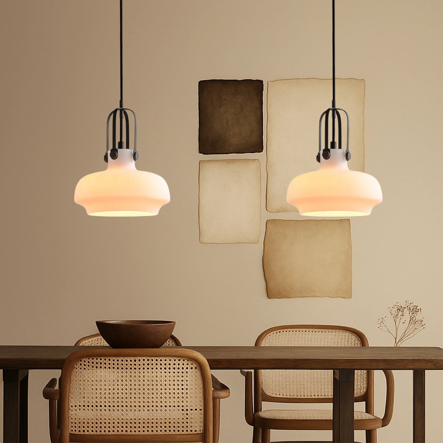Sylora Industrial Loft-Style Pendant Lamp