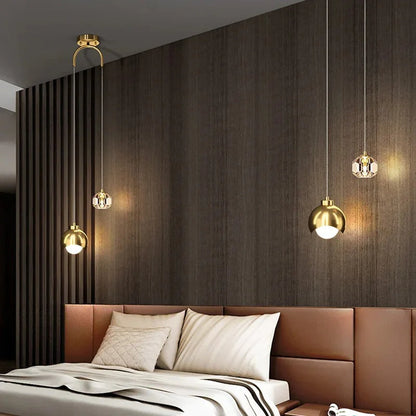 Callaura Modern LED Pendant Lamp for Bedroom and Dining Room