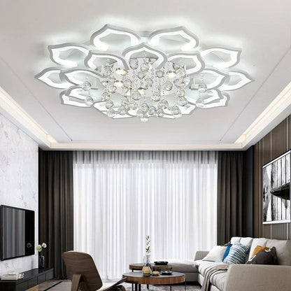 Lotus Crystal Chandelier