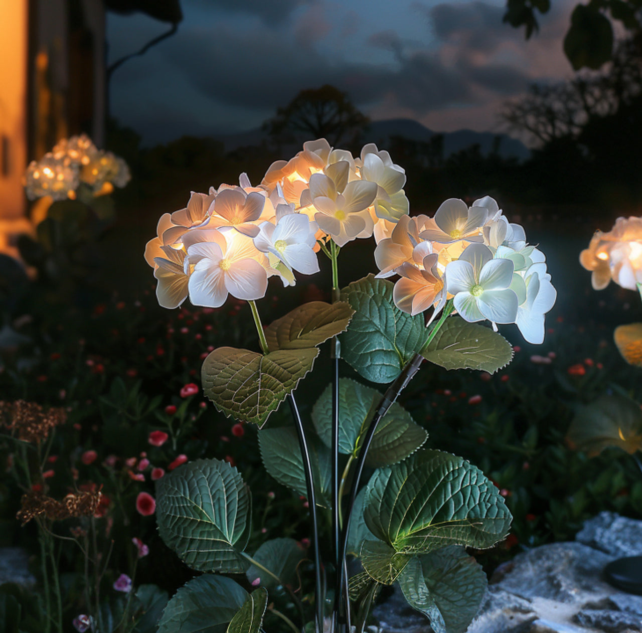Twinkling Tree Hydrangea Lights by Casa Solaro™