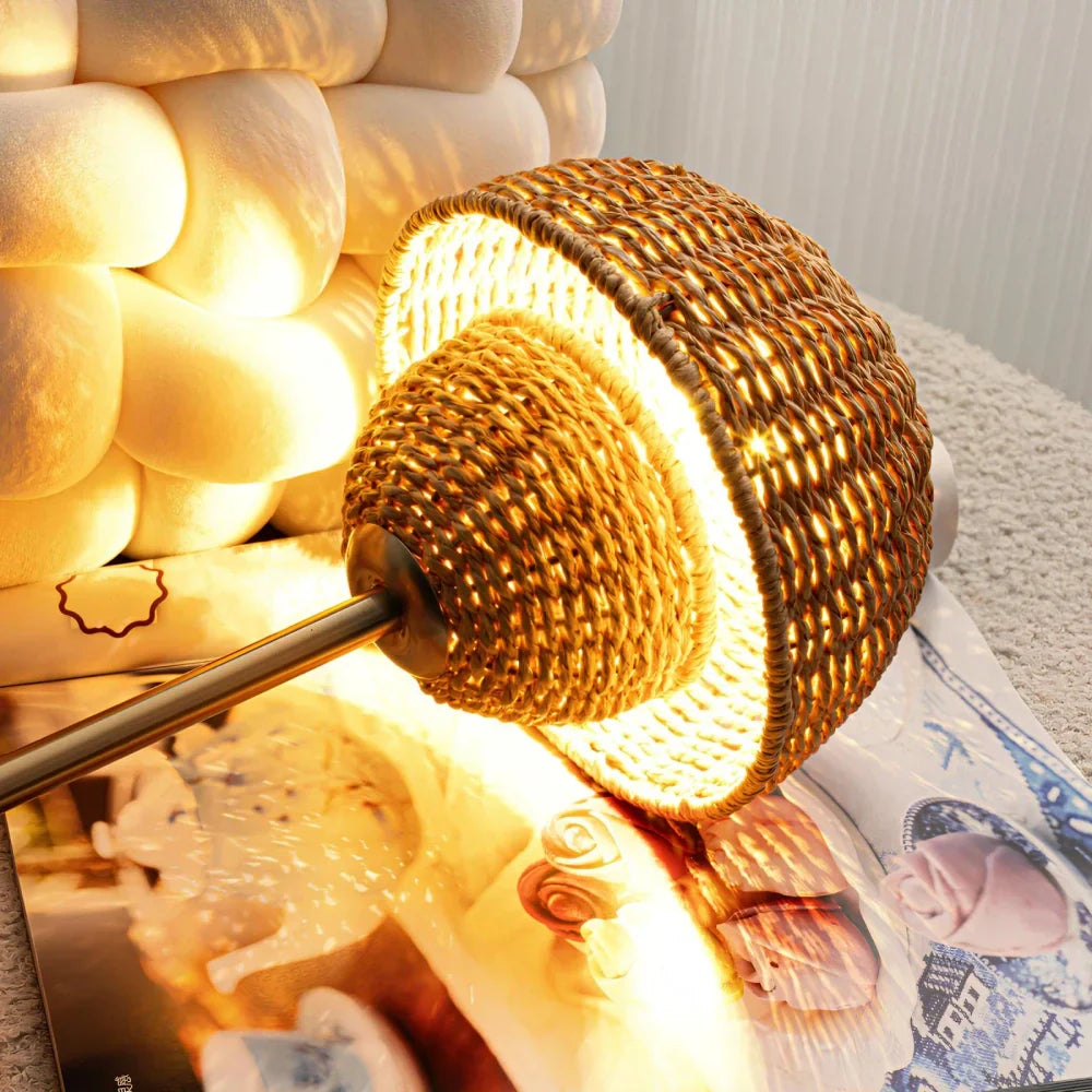 WeaveCraft Table Lamp