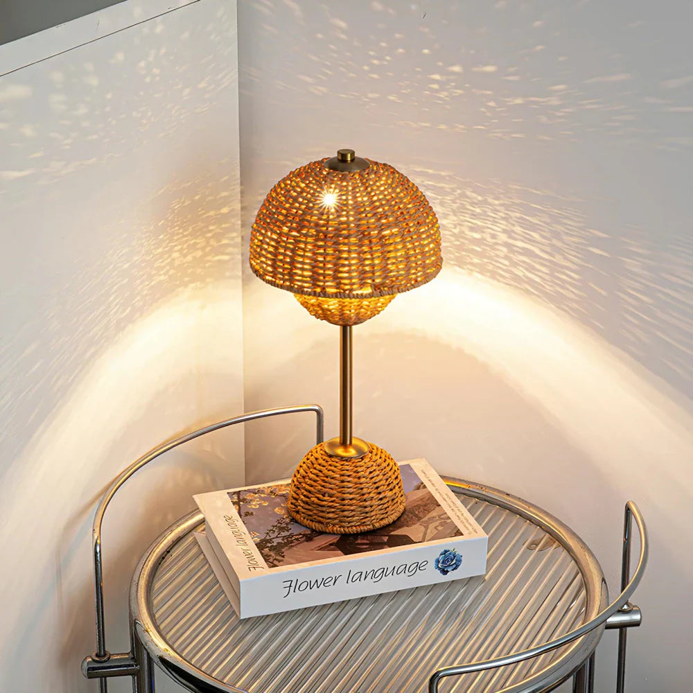 WeaveCraft Table Lamp