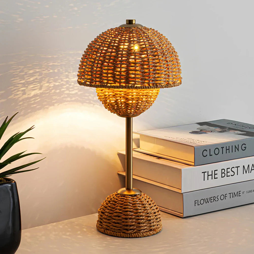 WeaveCraft Table Lamp