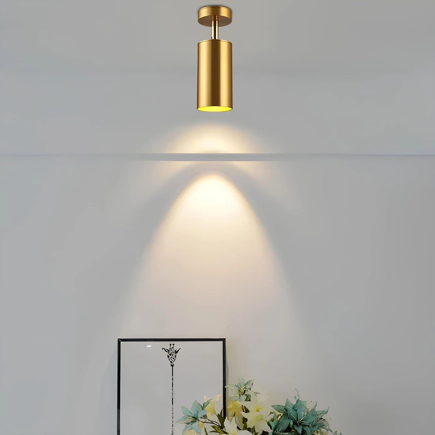 Olenia Adjustable Modern LED Ceiling Lamp with Rotating Arms