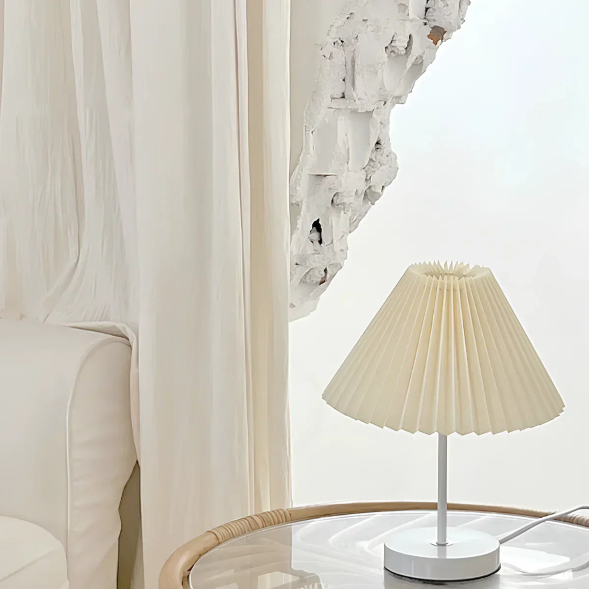 Linen Cap Table Lamp