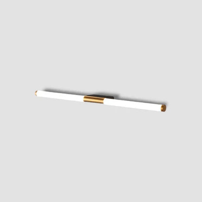 Veralyn Modern Gold-Colored LED Wall Lamp Rod Shape
